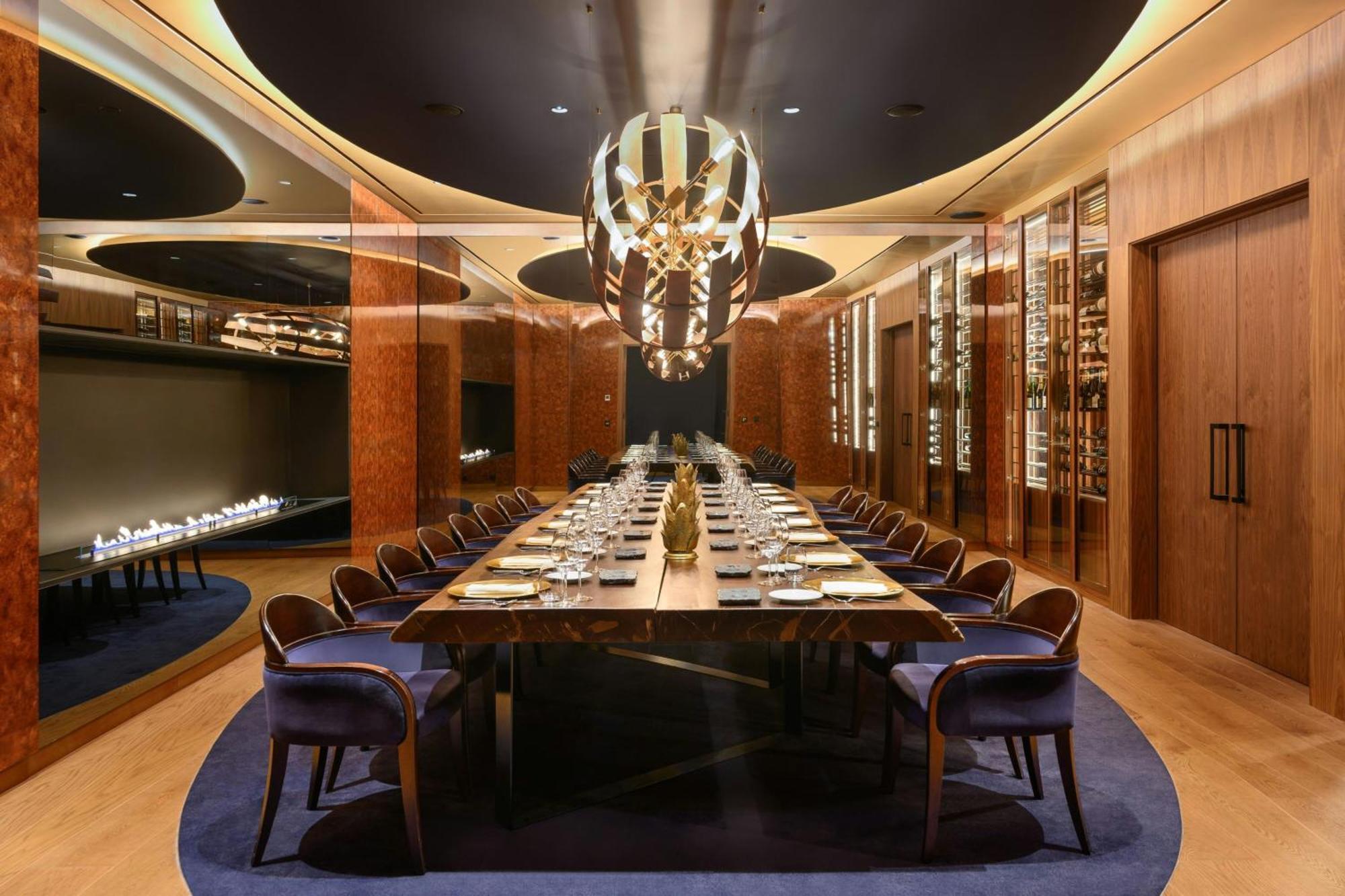 Forte De Gaia, Autograph Collection บีลาโนวาเดกายา ภายนอก รูปภาพ The private dining room at the restaurant